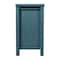 Flash Furniture Dion Teal 59 Inch Storage Cabinet, Engineered Wood, 2 Tempered Glass Doors, 2 Drawers, Open Shelf EV-CA7515-ZZ-TL-GG - alternate 7